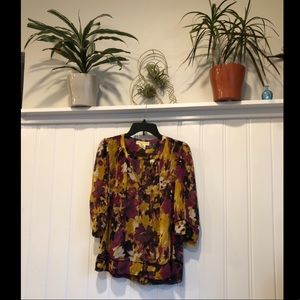 Sheer Floral Top